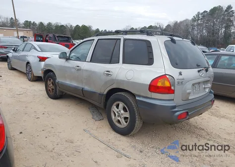 2004 Hyundai Santa Fe Gls/Lx из США, поврежденный, VIN KM8SC73E54U813294